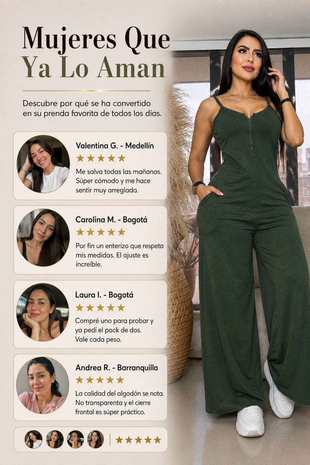 Resenas de mujeres que ya lo aman