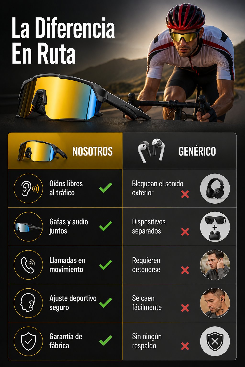 Elige tu kit de rodada perfecto